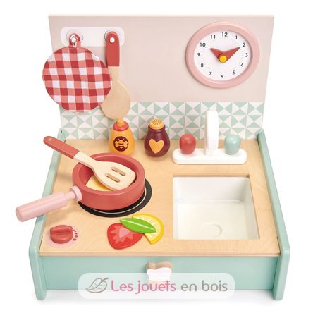 Cuisine pliable en bois TL8201 Tender Leaf Toys 1
