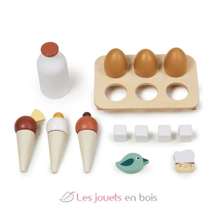 Réfrigérateur en bois TL8208 Tender Leaf Toys 6