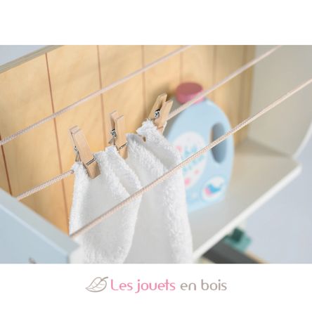 Machine à laver en bois TL8209 Tender Leaf Toys 14