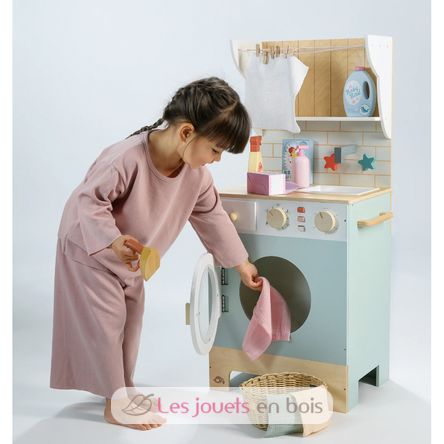 Machine à laver en bois TL8209 Tender Leaf Toys 8