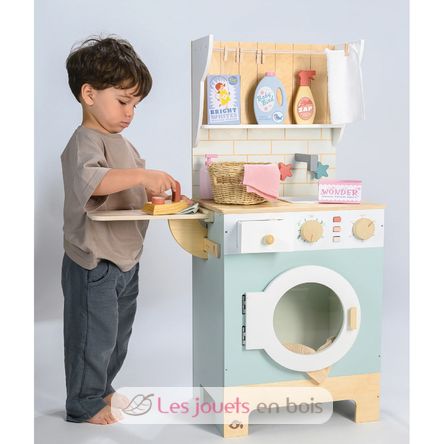 Machine à laver en bois TL8209 Tender Leaf Toys 6