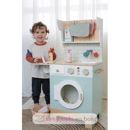 Machine à laver en bois TL8209 Tender Leaf Toys 10