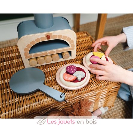 Four à pizza en bois TL8244 Tender Leaf Toys 5