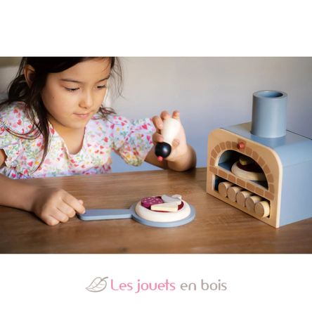 Four à pizza en bois TL8244 Tender Leaf Toys 7