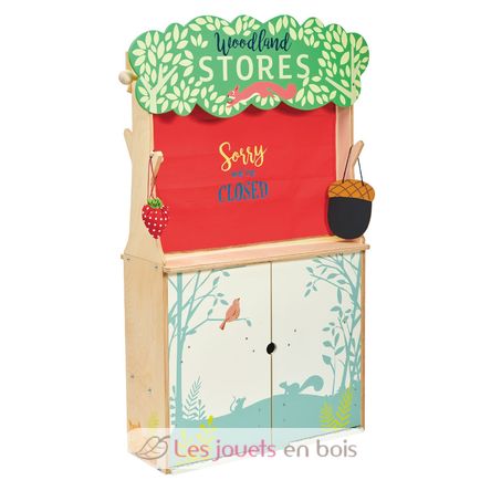 Jouet de la Marchande en bois Grande étale de marché - Tender Leaf Toys