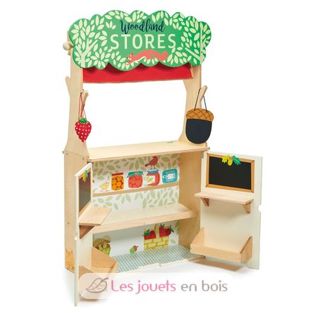 Marchande et Théâtre Woodland TL8256 Tender Leaf Toys 1