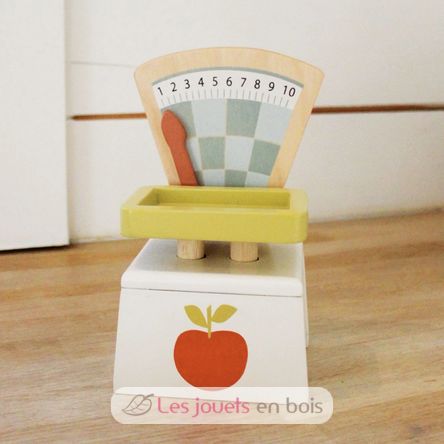 Balance du marché en bois TL8259 Tender Leaf Toys 5