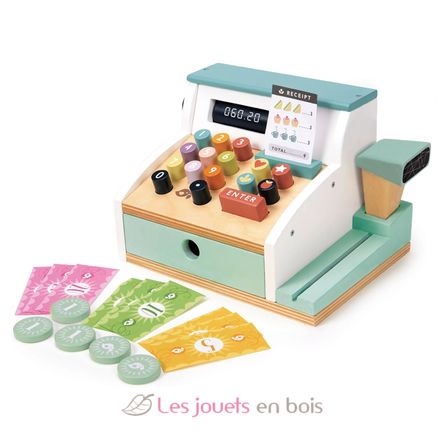 Le panier d'épicerie en bois, Tender Leaf Toys