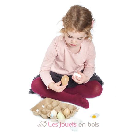 Oeufs en bois TL8285 Tender Leaf Toys 2