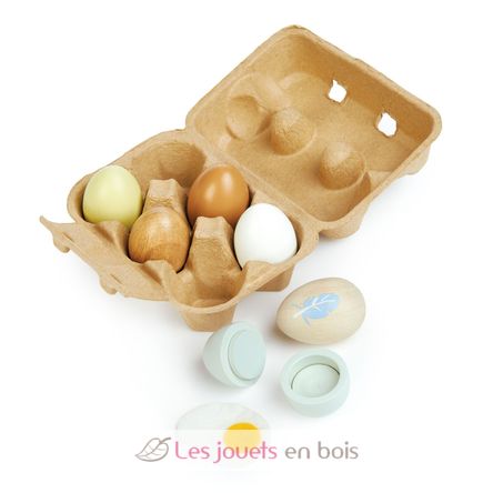 Oeufs en bois TL8285 Tender Leaf Toys 3