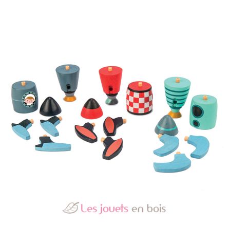 Construction de fusées TL8335 Tender Leaf Toys 3