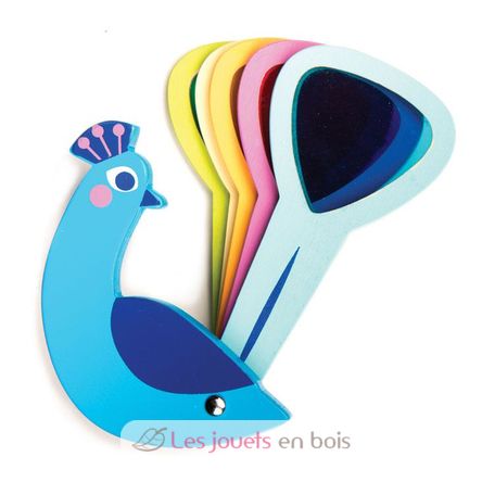 Couleurs de Peacock TL8338 Tender Leaf Toys 3