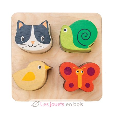 Formes tactiles TL8406 Tender Leaf Toys 1