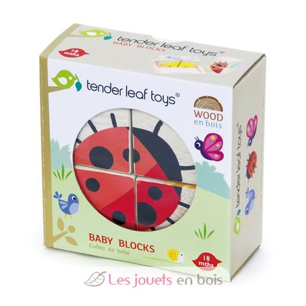 Puzzle 4 cubes TL8452 Tender Leaf Toys 5