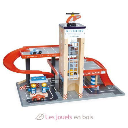 Garage et Station Service TL8581 Tender Leaf Toys 2