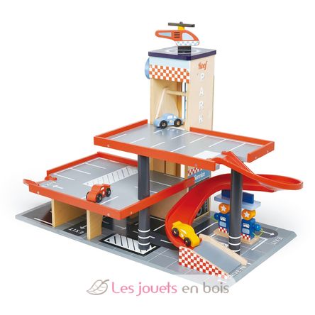 Garage et Station Service TL8581 Tender Leaf Toys 1