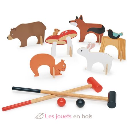 Croquet d'intérieur Forêt TL8622 Tender Leaf Toys 2