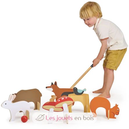 Croquet d'intérieur Forêt TL8622 Tender Leaf Toys 3