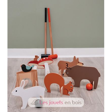 Croquet d'intérieur Forêt TL8622 Tender Leaf Toys 5