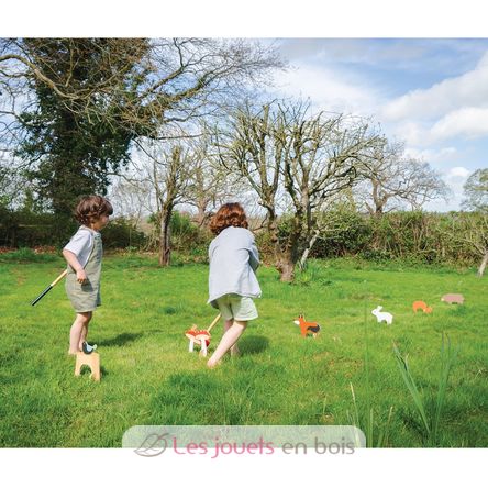Croquet d'intérieur Forêt TL8622 Tender Leaf Toys 7