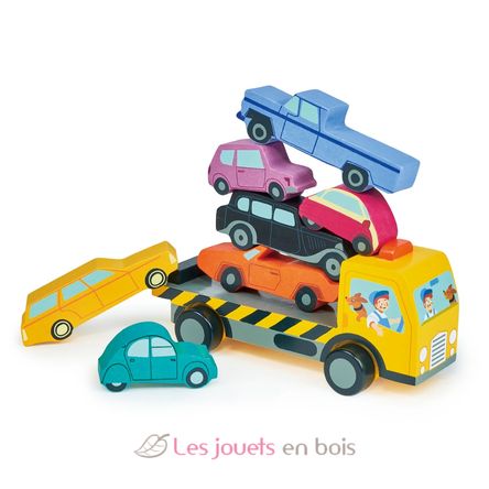 Voitures à empiler TL8663 Tender Leaf Toys 2