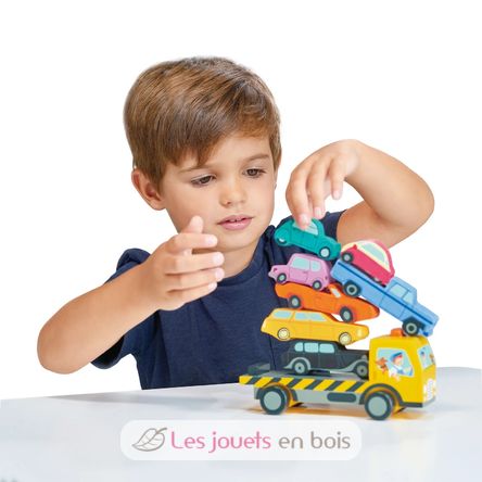 Voitures à empiler TL8663 Tender Leaf Toys 4