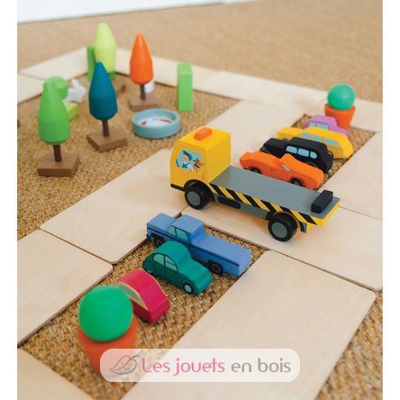Voitures à empiler TL8663 Tender Leaf Toys 5