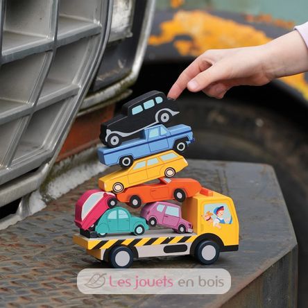 Voitures à empiler TL8663 Tender Leaf Toys 8