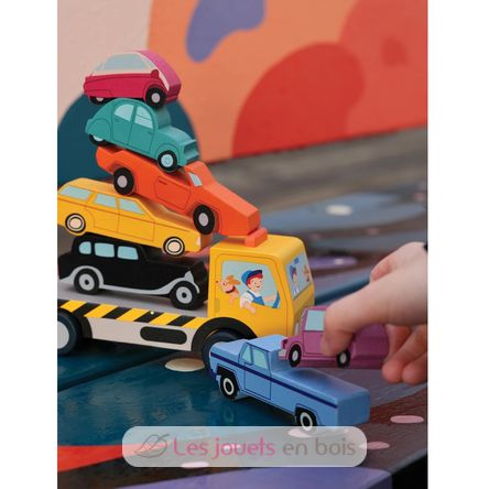 Voitures à empiler TL8663 Tender Leaf Toys 9