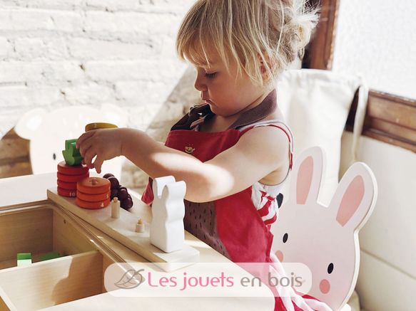 Table et chaises Forêt pour enfant TL8801 Tender Leaf Toys 4