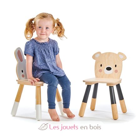Table et chaises Forêt pour enfant TL8801 Tender Leaf Toys 2