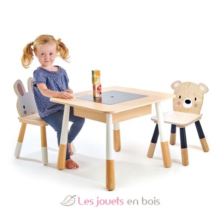 Table et chaises Forêt pour enfant TL8801 Tender Leaf Toys 3