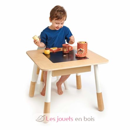 Meuble rangement enfant avec paniers en osier - Tender Leaf Toys TL8820