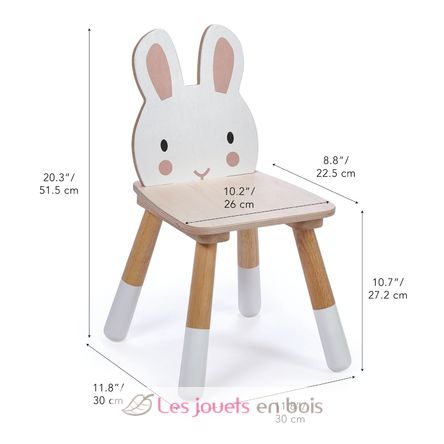 Chaise forêt Lapin TL8812 Tender Leaf Toys 5