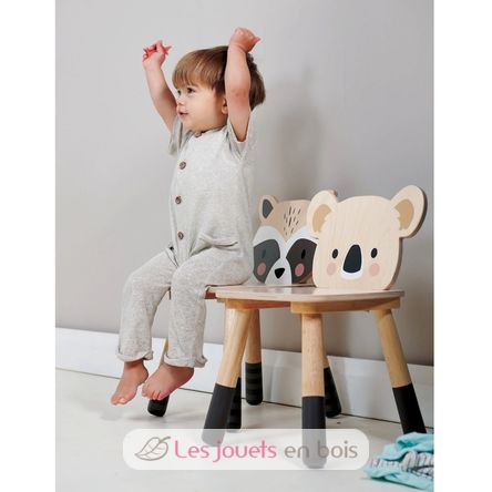 Chaise forêt Raton Laveur TL8824 Tender Leaf Toys 2