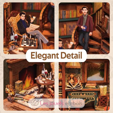 Book Nook Agence de détectives Violin T-TQ117 Tonecheer 4