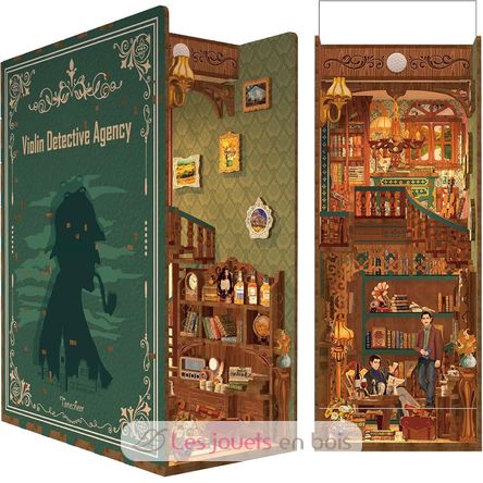 Book Nook Agence de détectives Violin T-TQ117 Tonecheer 1