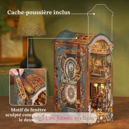 Book Nook Tour de l'horloge T-TQ136 Tonecheer 5