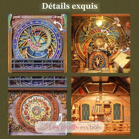 Book Nook Tour de l'horloge T-TQ136 Tonecheer 7