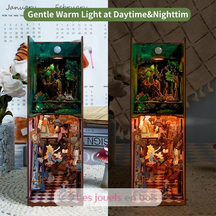 Book Nook Alice au pays des merveilles T-TQ128 Tonecheer 5