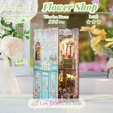 Book Nook Fleuriste T-TQ141 Tonecheer 3
