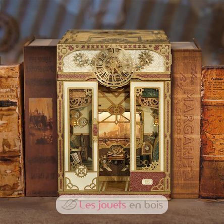 Book Nook Infinity Train Fantaisie vapeur T-TQ442 Tonecheer 2
