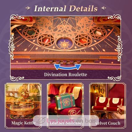 Book Nook Infinity Train Voyage magique T-TQ441 Tonecheer 7