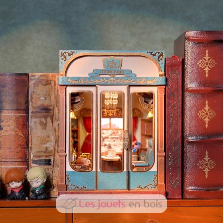 Book Nook Infinity Train Voyages en Europe T-TQ443 Tonecheer 2