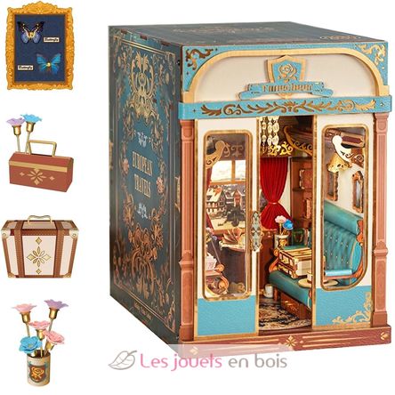 Book Nook Infinity Train Voyages en Europe T-TQ443 Tonecheer 1