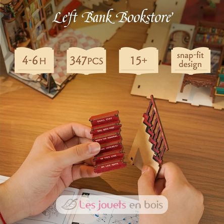 Book Nook Librairie de la rive gauche T-TQ140 Tonecheer 7