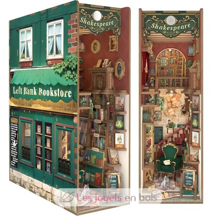 Book Nook Librairie de la rive gauche T-TQ140 Tonecheer 1