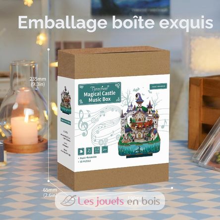 DIY Boite à musique Château magique T-TQ064 Tonecheer 7