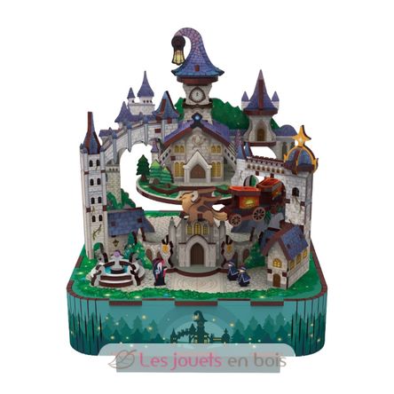 DIY Boite à musique Château magique T-TQ064 Tonecheer 1