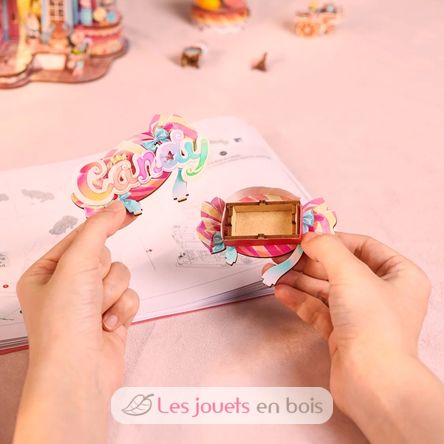 Puzzle 3D mécanique L'Atelier des confiseries T-TQ424 Tonecheer 3